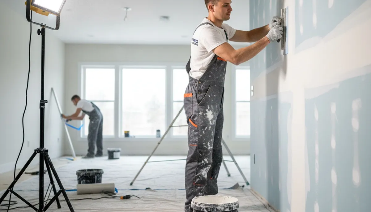 Drywall repair and wall restoration by professional painters in Raleigh, NC homes