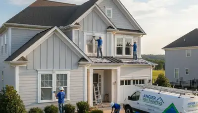 House painting service in Raleigh, NC by professional painting contractors