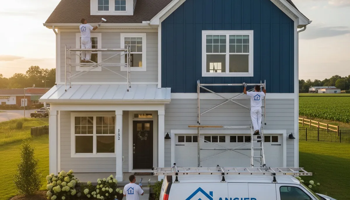 House painting contractors in Raleigh, NC providing exterior and interior painting services
