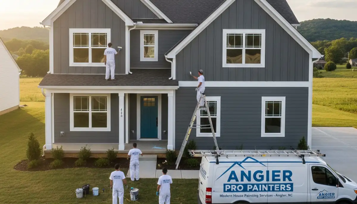 Raleigh, NC house painting contractor providing professional interior and exterior painting services