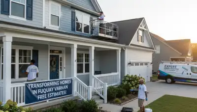 House painting contractors in Raleigh, NC providing interior and exterior painting services