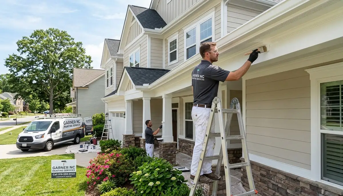 Professional house painters in Raleigh NC providing exterior home painting services