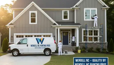 House painting contractor in Raleigh, NC providing interior and exterior painting services