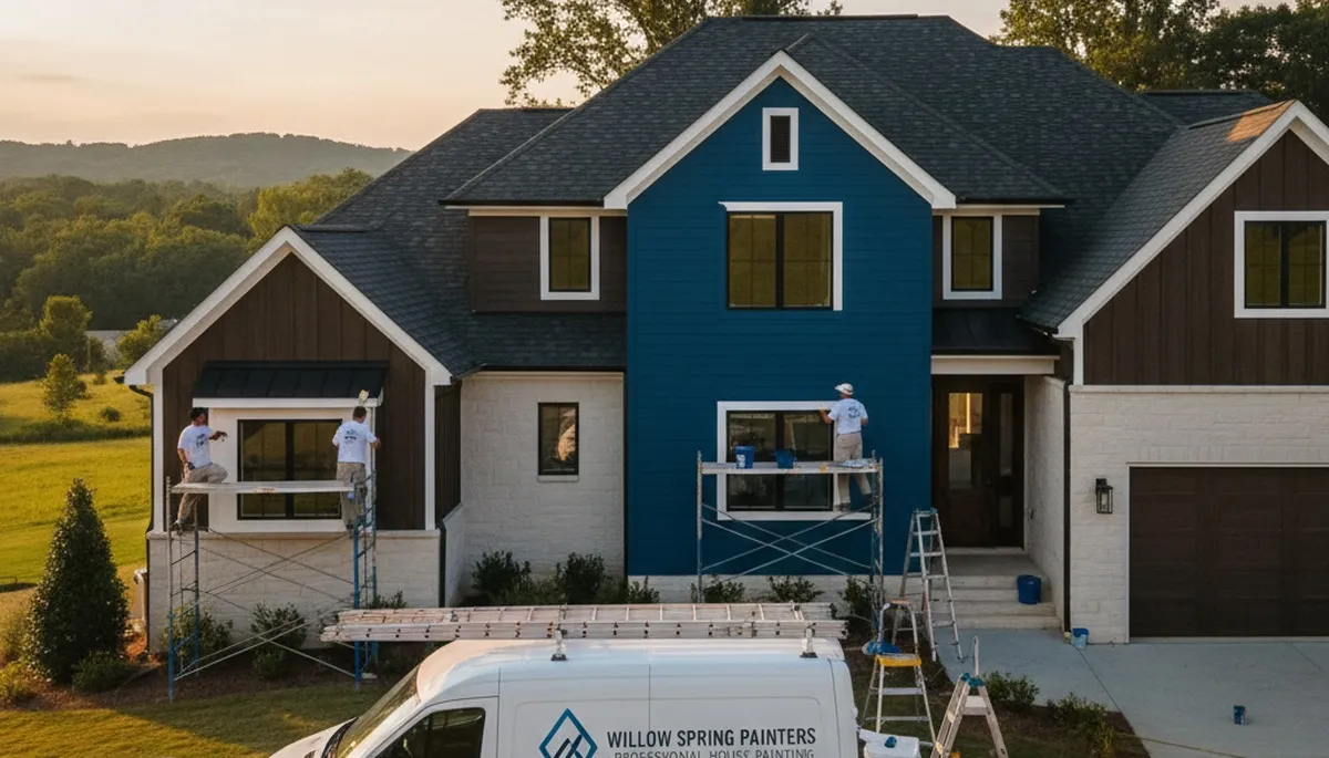 Professional house painting services in Raleigh, NC for residential exterior and interior projects