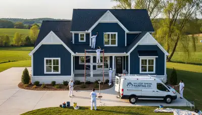 Raleigh, NC house painting contractors providing professional interior and exterior painting services
