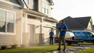Professional pressure cleaning restoring home exterior surfaces in Raleigh, NC
