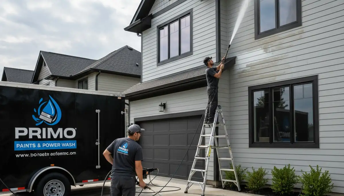 Professional pressure cleaning service restoring home exterior surfaces in Raleigh, NC